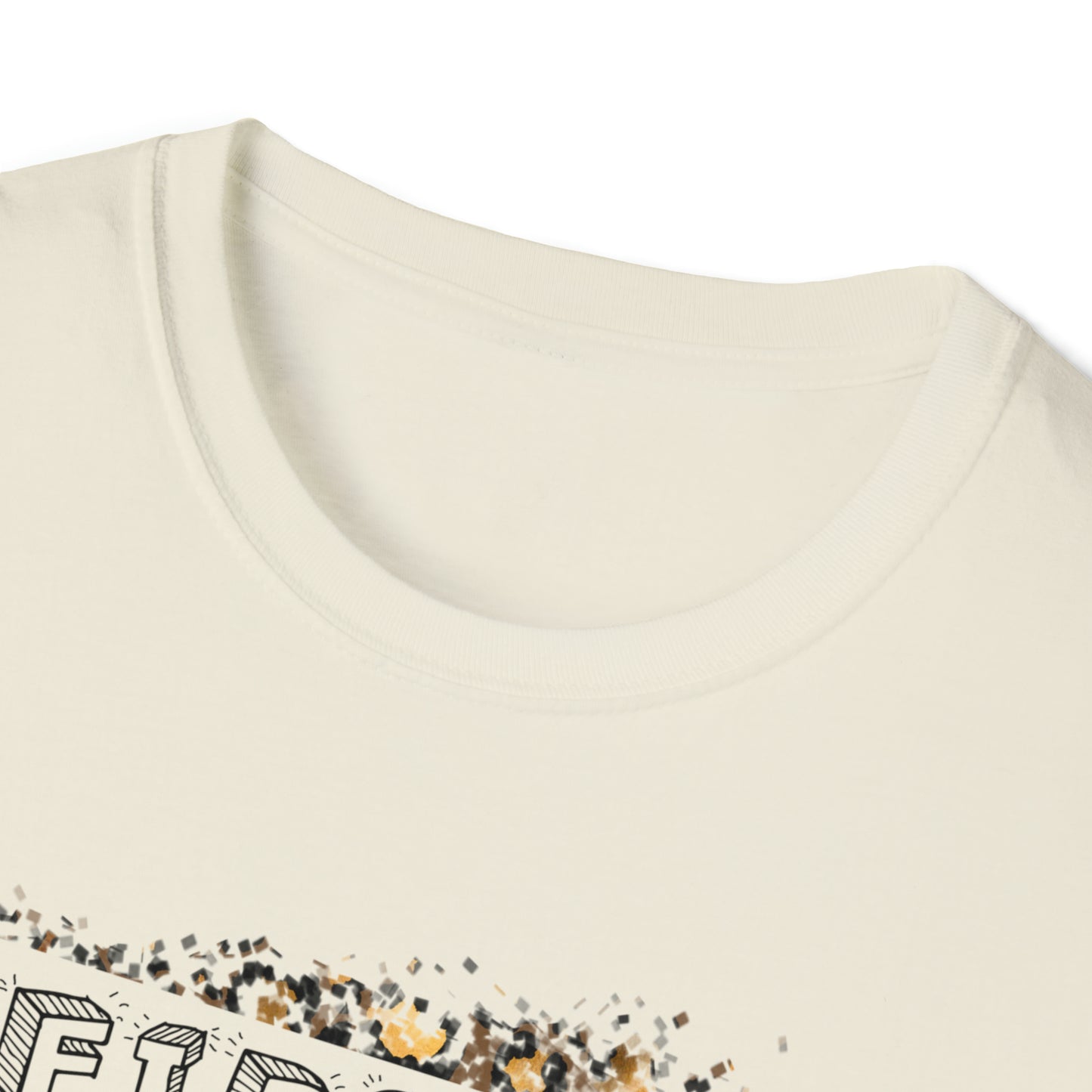 First I Drink the Coffee Then I Teach the Kids Unisex Softstyle T-Shirt for Teachers