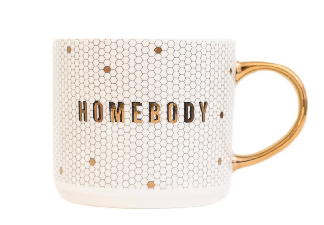 Homebody 17 oz Coffee Mug by Sweetwater Decor