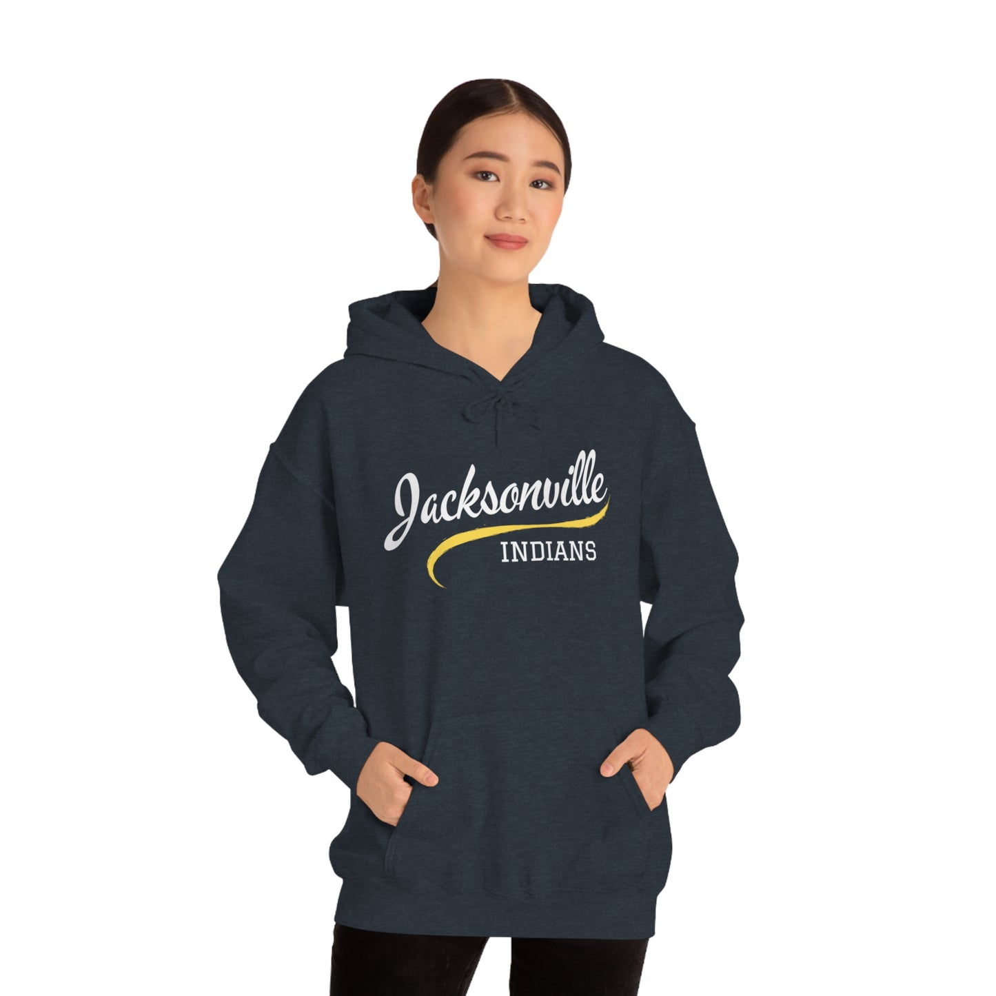 Jacksonville Indians Hoodie Unisex Heavy Blend™ Hooded Sweatshirt