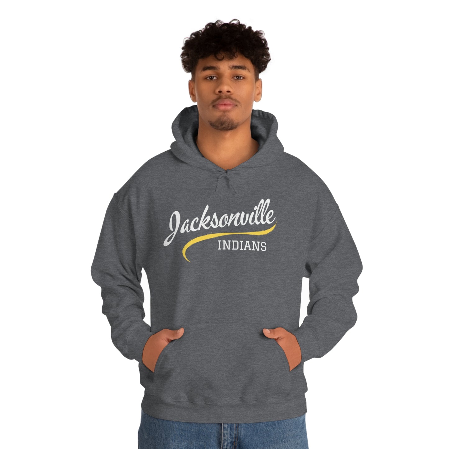 Jacksonville Indians Hoodie Unisex Heavy Blend™ Hooded Sweatshirt