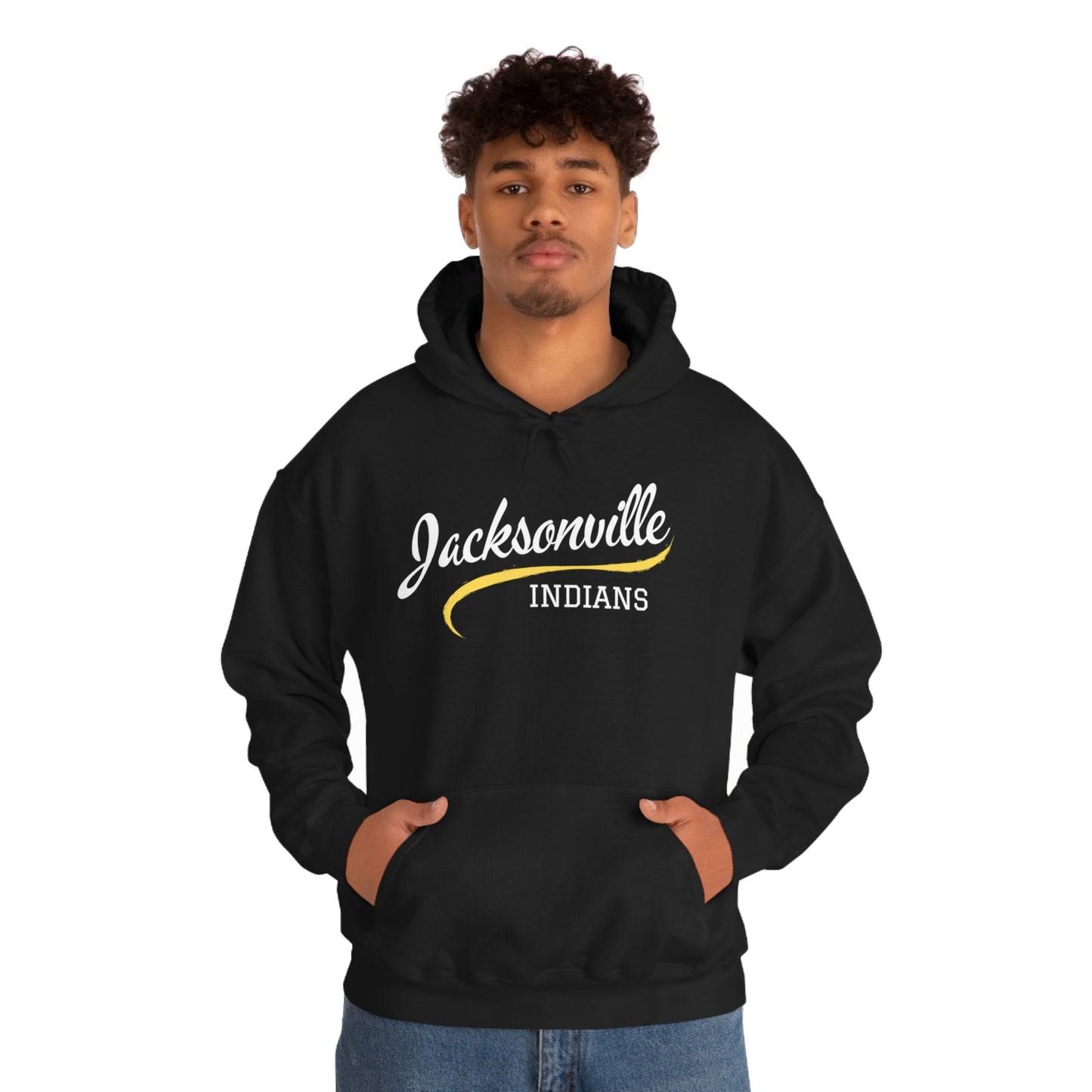 Jacksonville Indians Hoodie Unisex Heavy Blend™ Hooded Sweatshirt