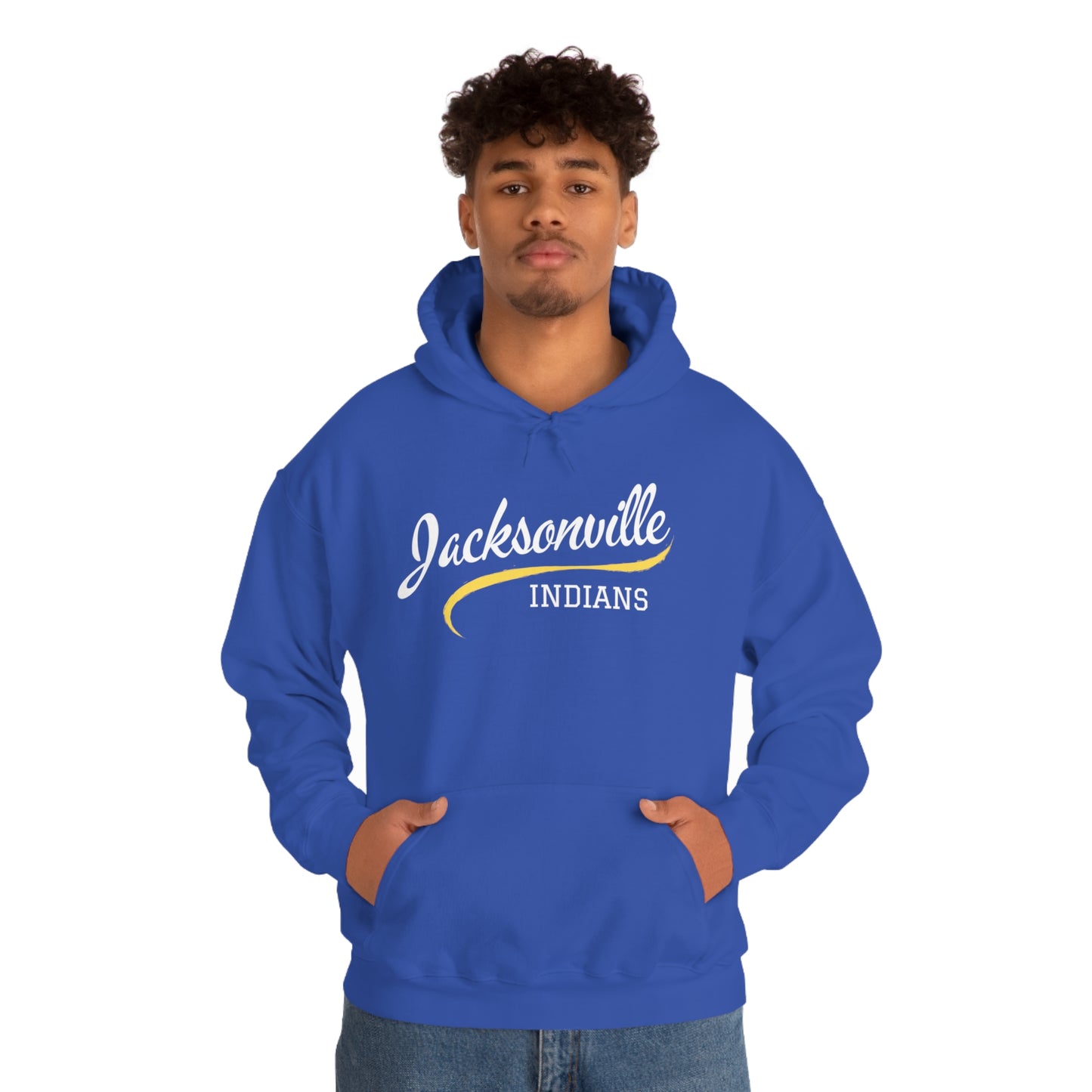 Jacksonville Indians Hoodie Unisex Heavy Blend™ Hooded Sweatshirt