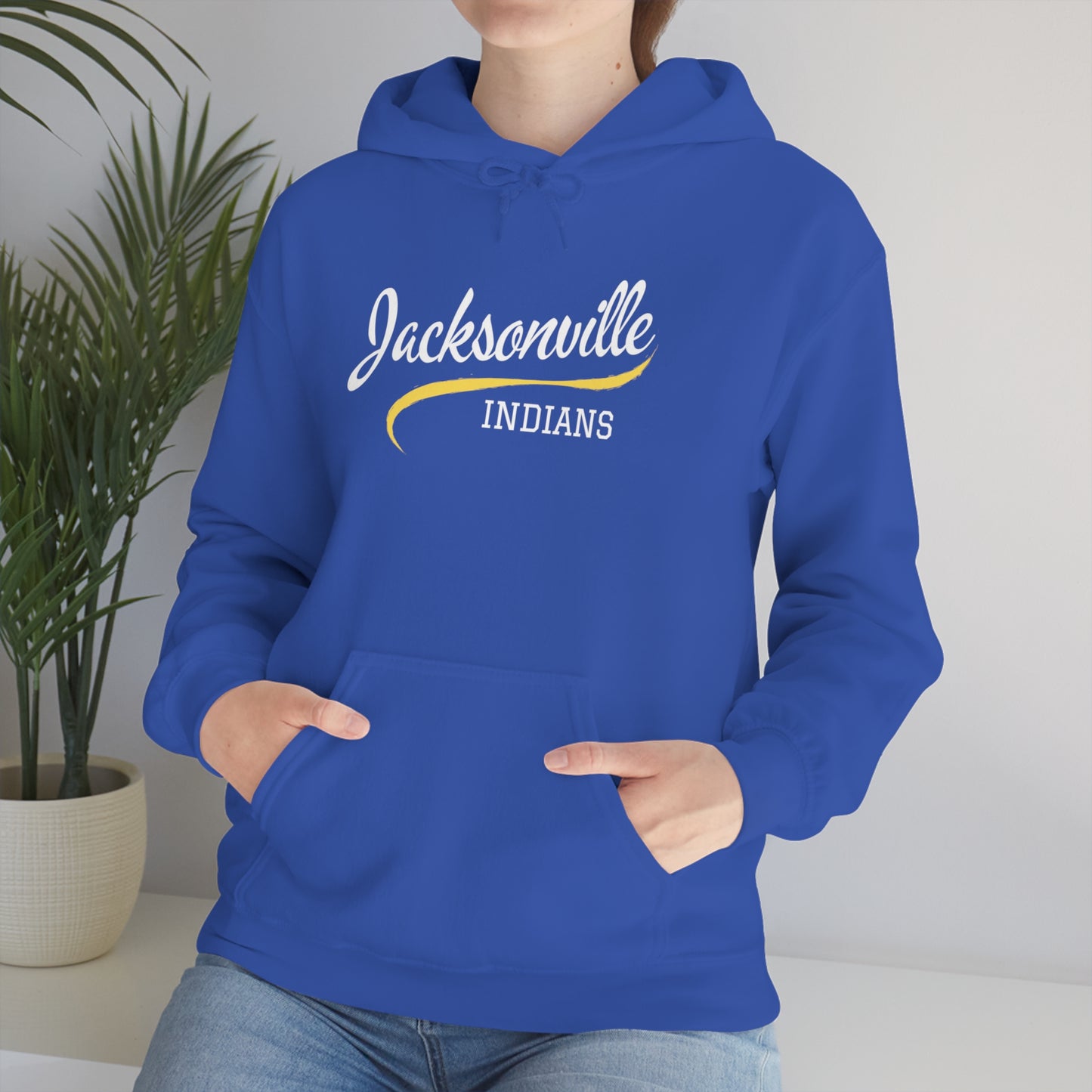 Jacksonville Indians Hoodie Unisex Heavy Blend™ Hooded Sweatshirt