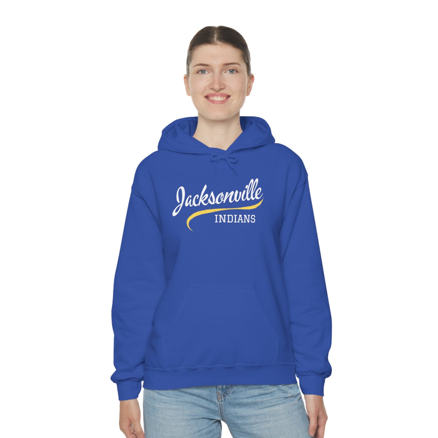 Jacksonville Indians Hoodie Unisex Heavy Blend™ Hooded Sweatshirt