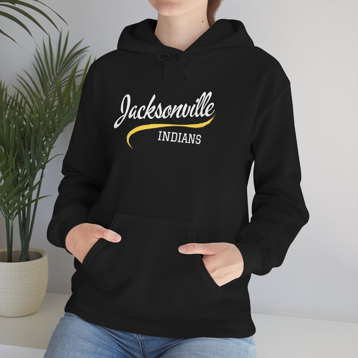 Jacksonville Indians Hoodie Unisex Heavy Blend™ Hooded Sweatshirt