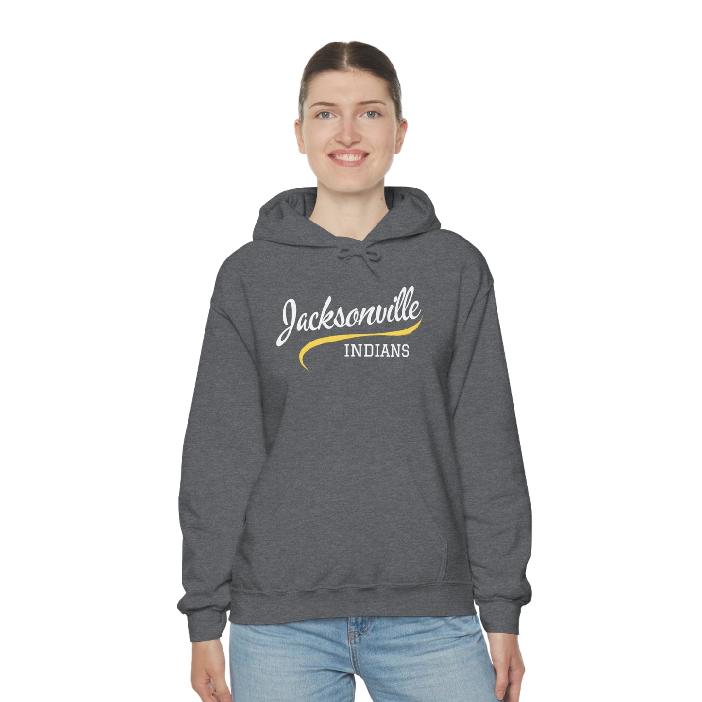 Jacksonville Indians Hoodie Unisex Heavy Blend™ Hooded Sweatshirt