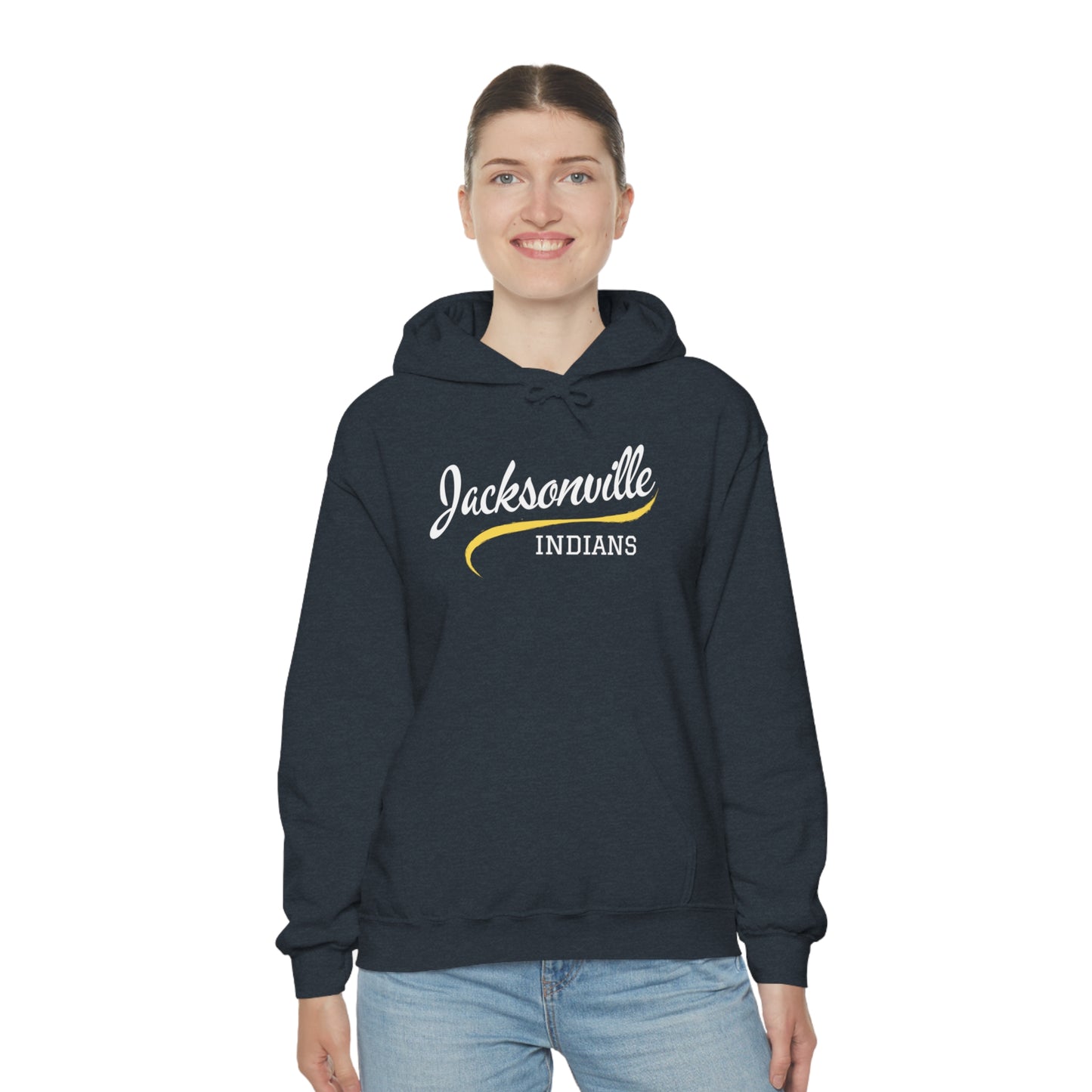 Jacksonville Indians Hoodie Unisex Heavy Blend™ Hooded Sweatshirt