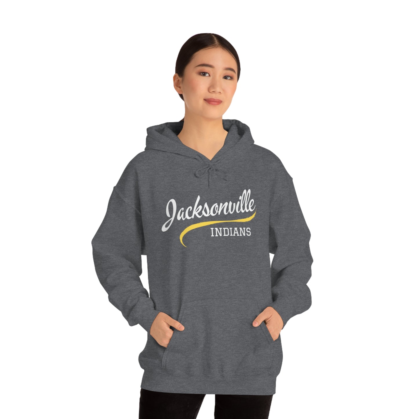 Jacksonville Indians Hoodie Unisex Heavy Blend™ Hooded Sweatshirt