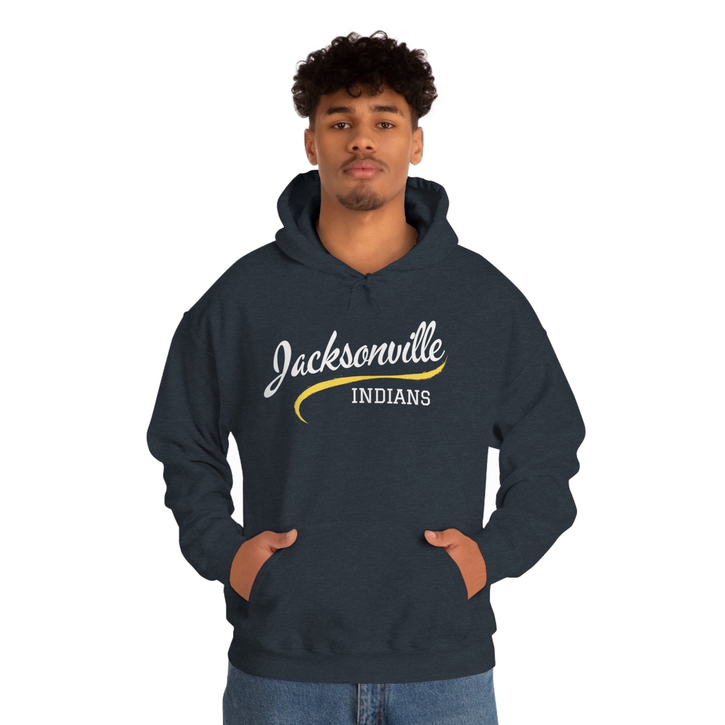 Jacksonville Indians Hoodie Unisex Heavy Blend™ Hooded Sweatshirt