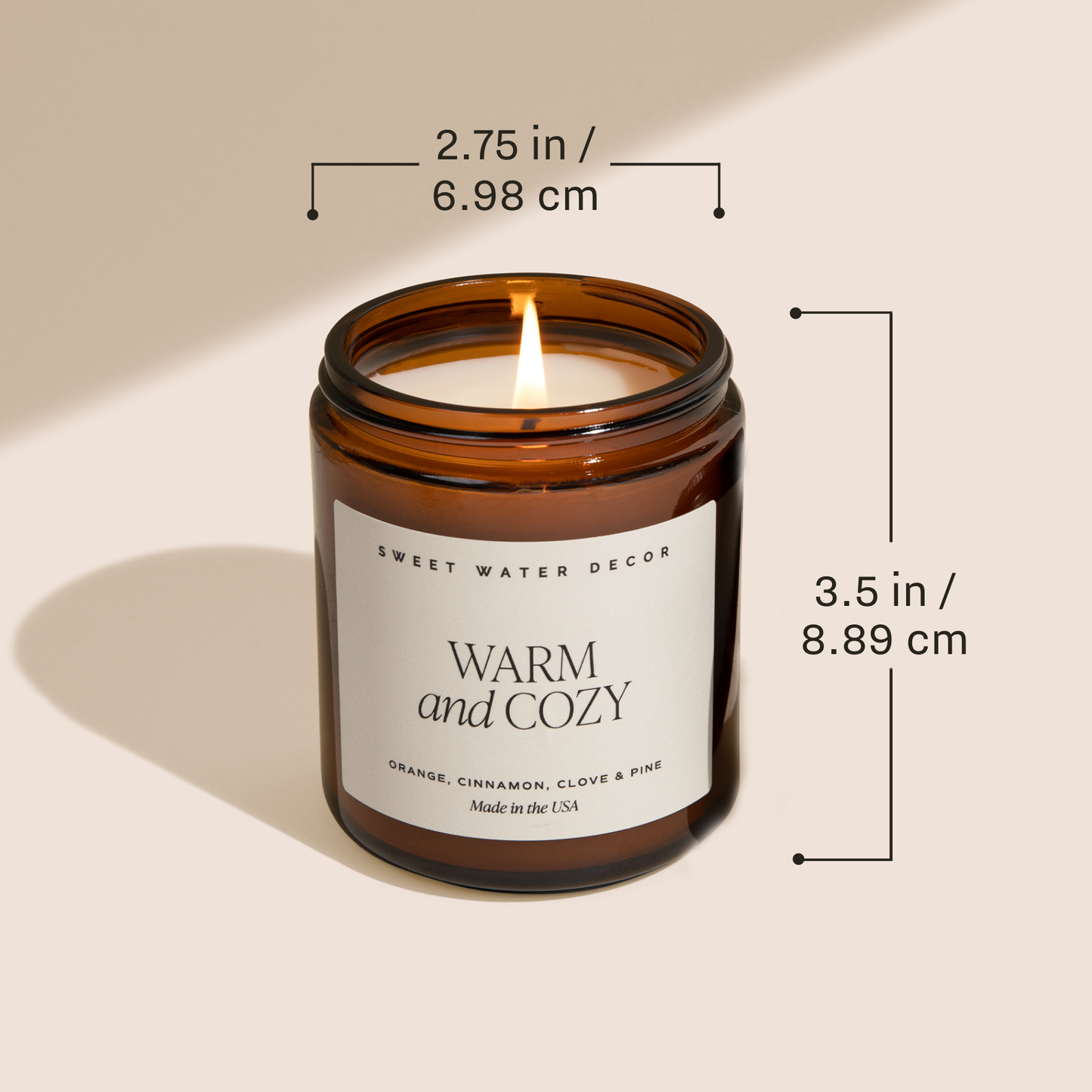 Sweet Water Decor - Holiday 9 oz Soy Candle - Christmas Decor & Gifts