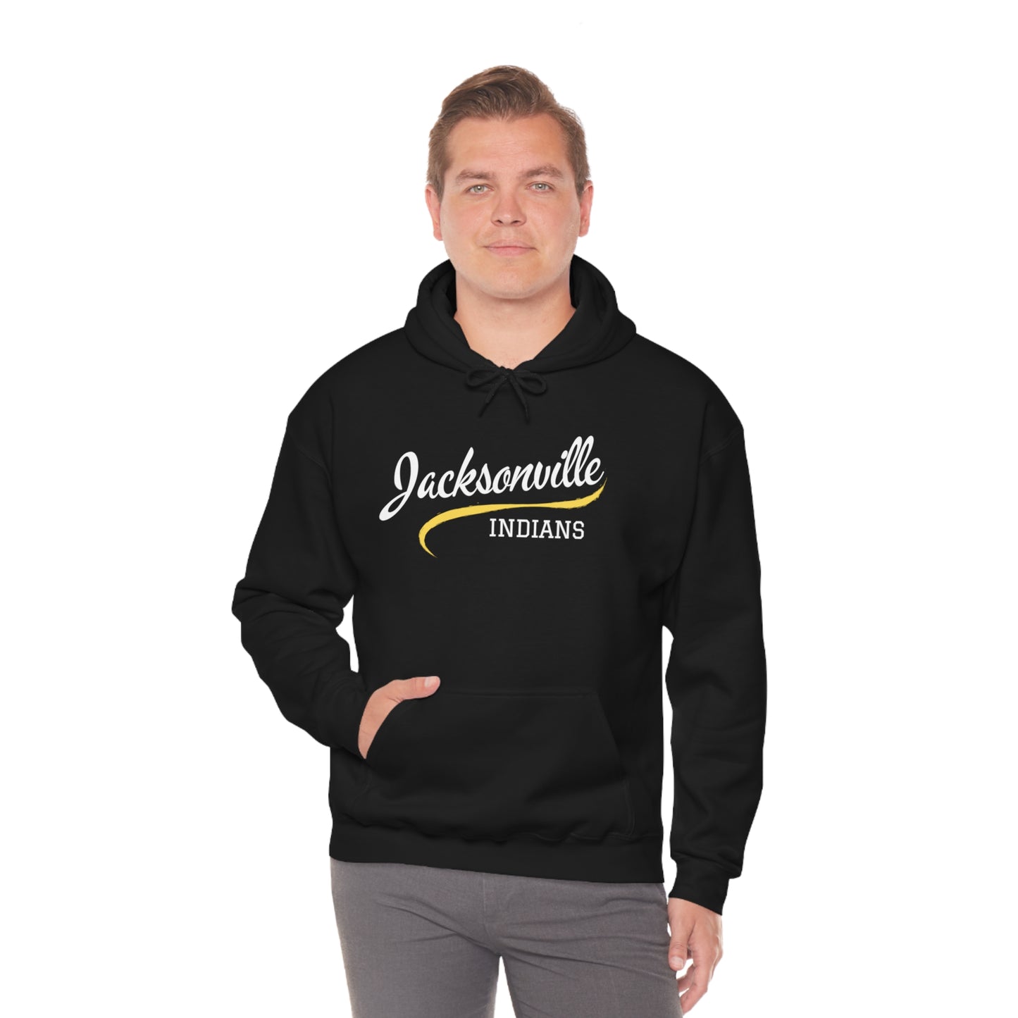 Jacksonville Indians Hoodie Unisex Heavy Blend™ Hooded Sweatshirt