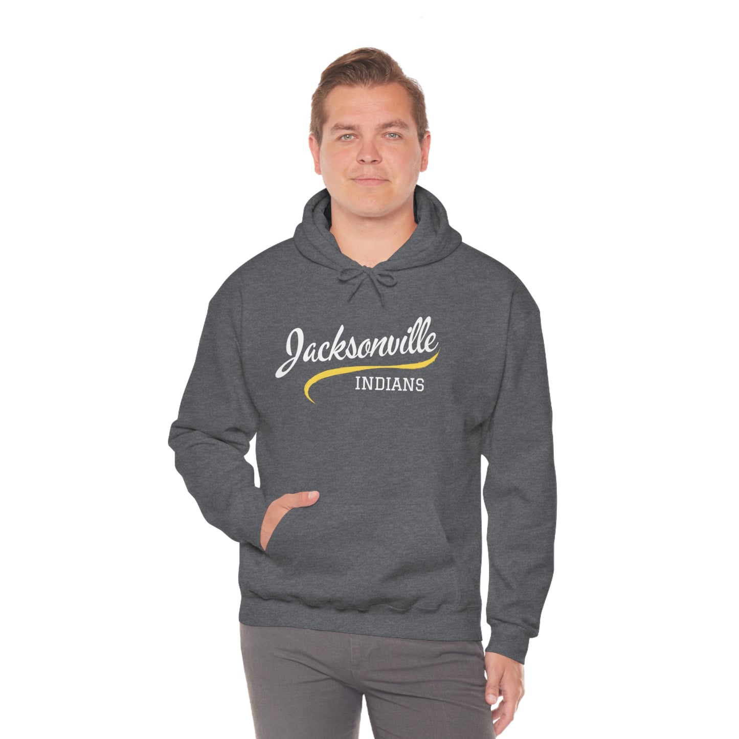 Jacksonville Indians Hoodie Unisex Heavy Blend™ Hooded Sweatshirt