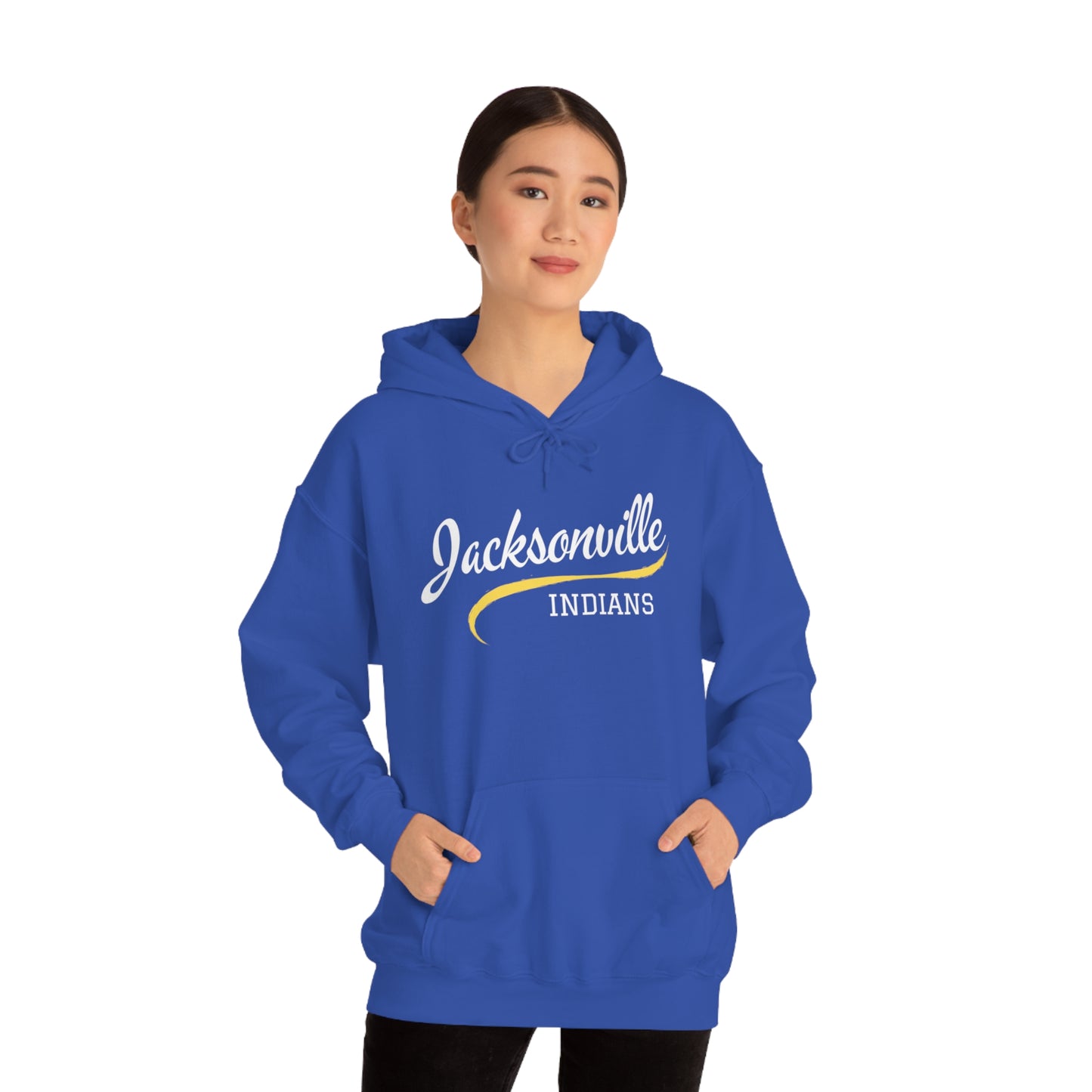 Jacksonville Indians Hoodie Unisex Heavy Blend™ Hooded Sweatshirt