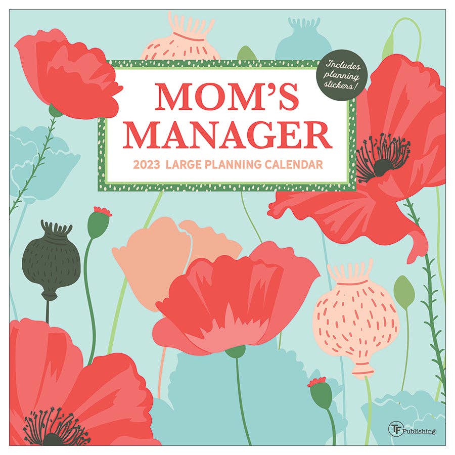 TF Publishing - Paper Goods - 2023 Mom's Manager Wall Calendar