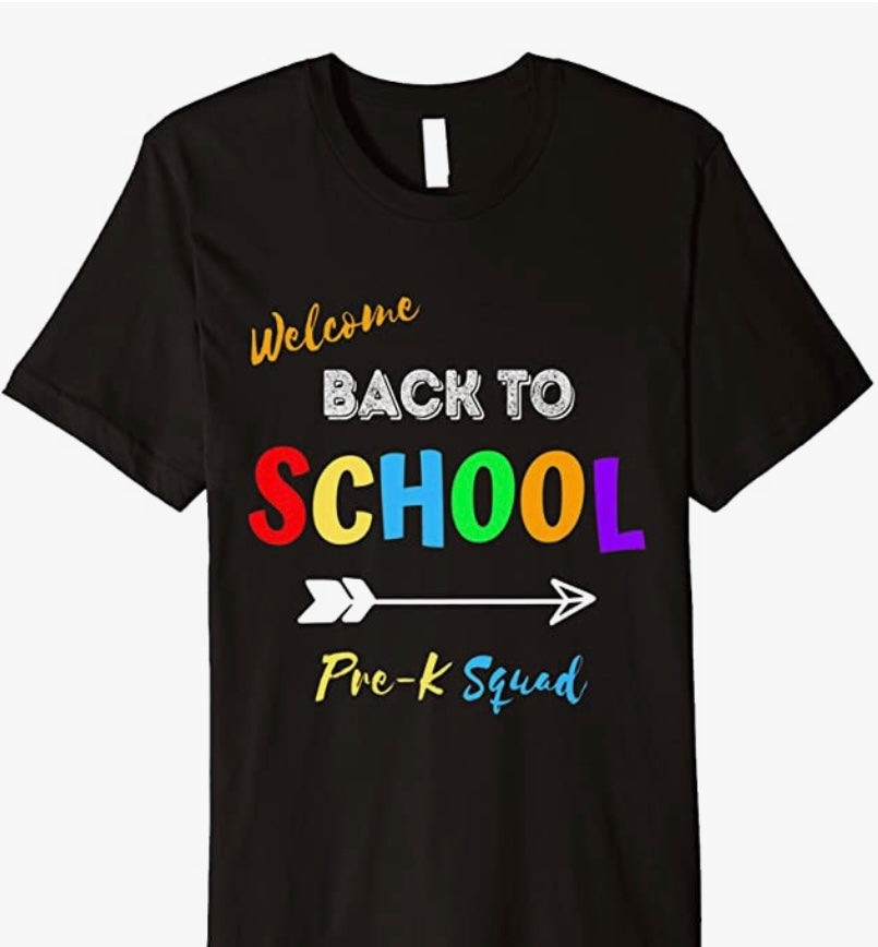 Welcome Back to School Pre-K Squad Premium T-Shirt